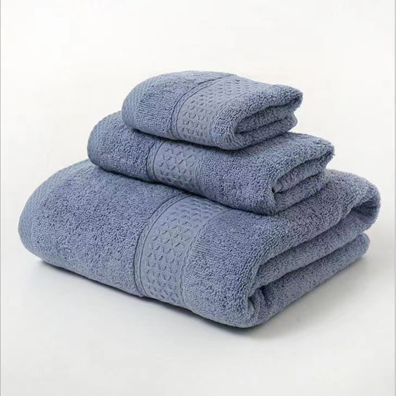 6-Piece Thick Absorbent Pure Cotton Towel Set