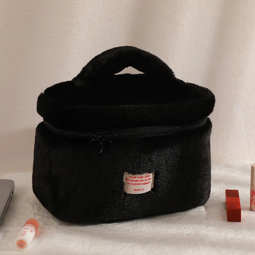Portable Storage Bag Good-looking Large Capacity Wash Bag - Black
