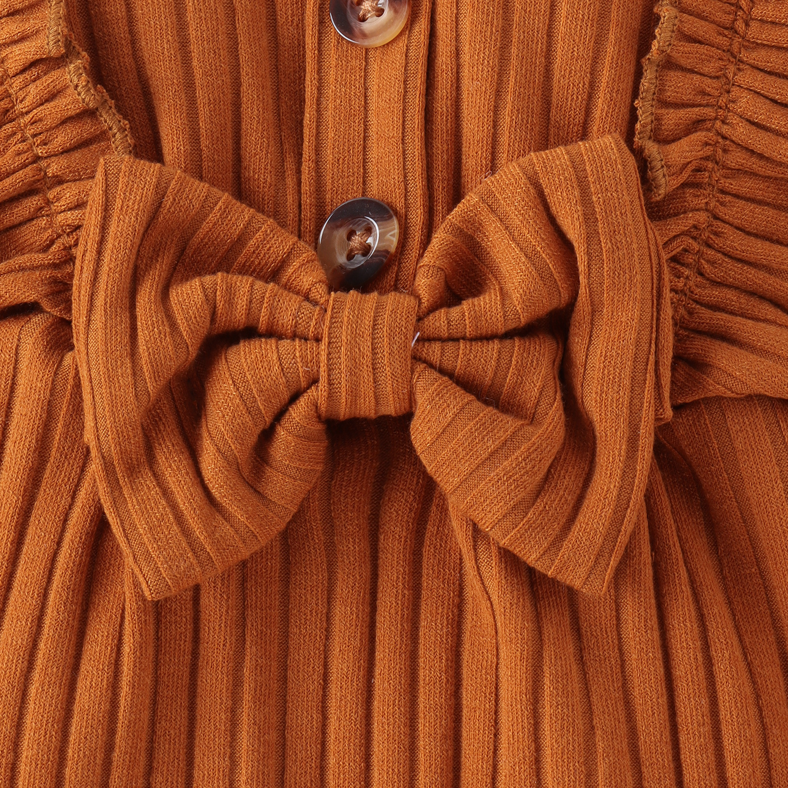 Girls Fashion Simple Sunken Stripe Long Sleeve Bowknot Siamese Triangle Romper With Long Socks