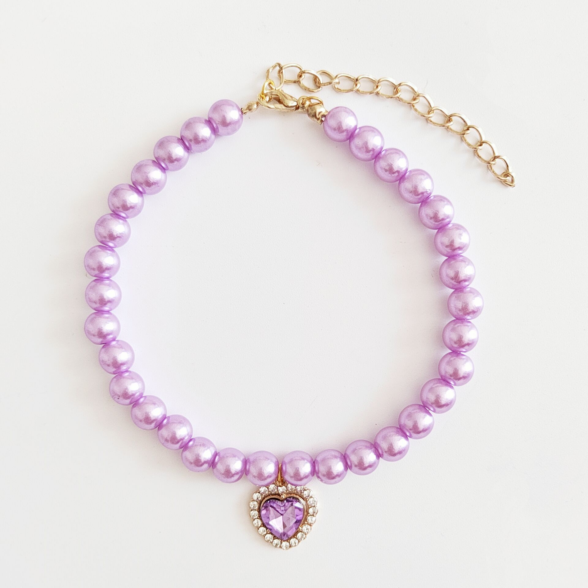 Purple Pearl Heart