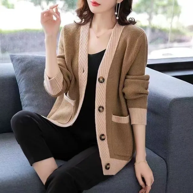New Fashion All matching Oversized Loose Coat Camel - Shop at LoveMi