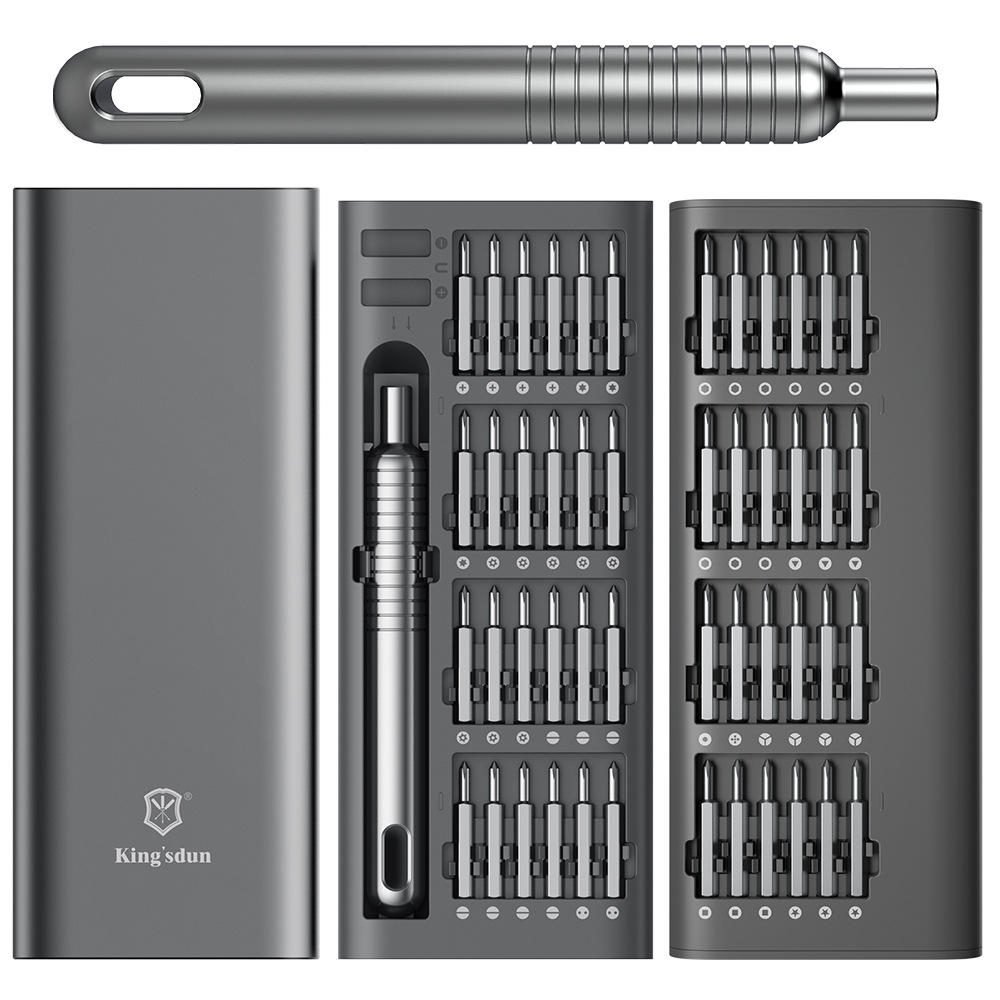 51 Screwdriver Set S2 Bit Gray