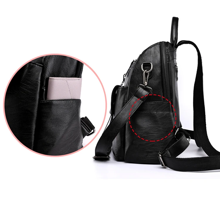 Title 16, Commuter Tassel Dual-use Travel Computer Backpa...