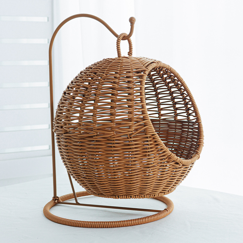 Woven Hanging Fruit Basket, picture 3 of 4