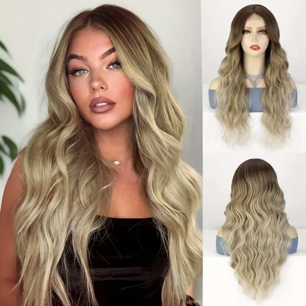 European And American Style Wig Women's Front Lace Wig - R6At8A1001