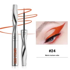 Color Eyeliner Makeup Waterproof Quick-drying Very Fine 24 Colors - 24Color - View 1