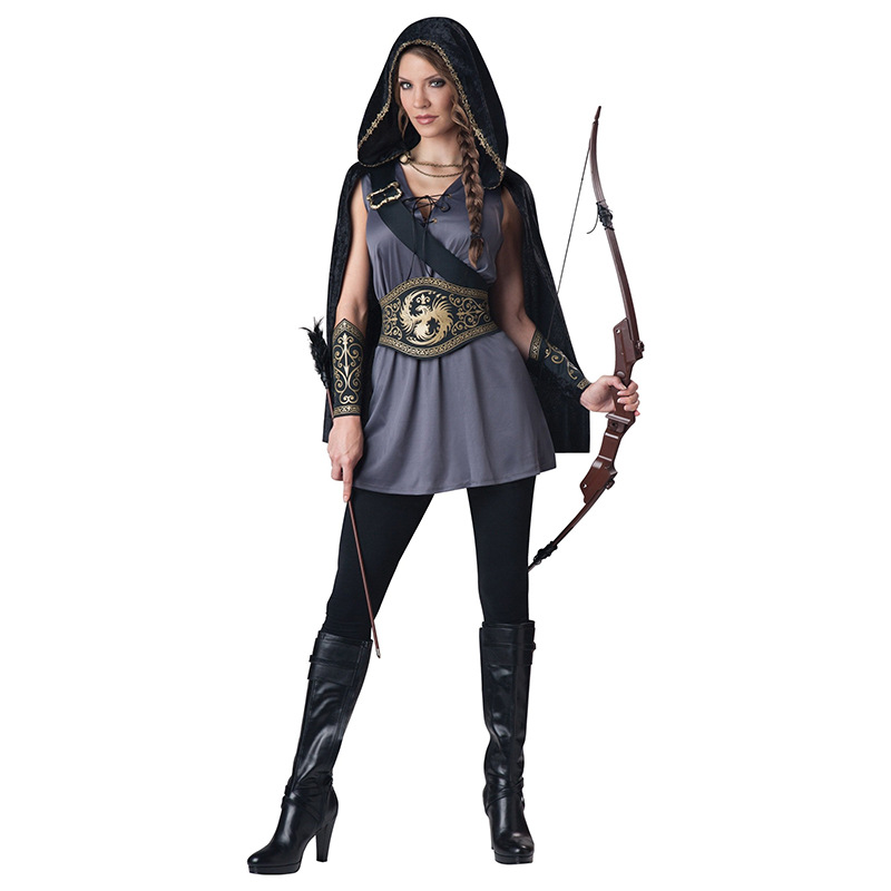 Halloween Cosplay Female Archer Costume Set