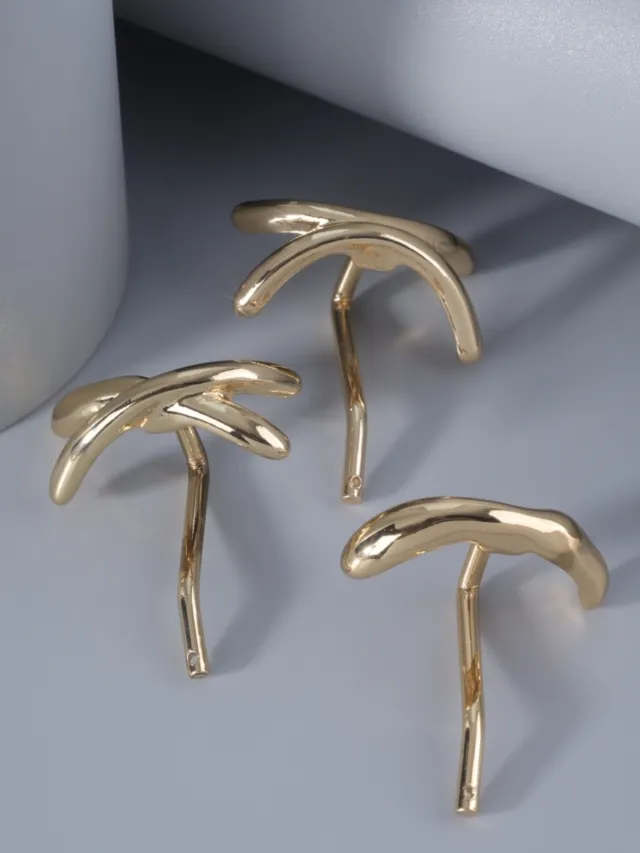 Cold Style Metal Hair Clip Exquisite Ponytail Decoration Gold - Shop at LoveMi