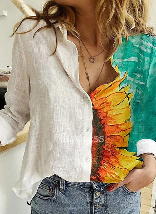 Women's 3D Digital Printing Shirt Hskxc202225141 L - Shop at LoveMi