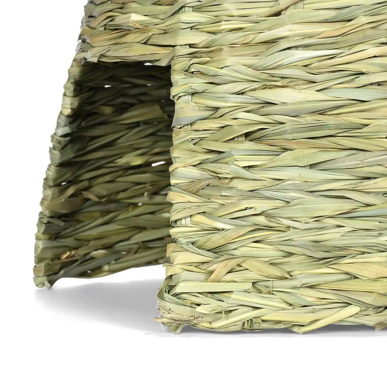 Pet Pet Thatched Hut Suit Rabbit Totoro Hamster Hedgehog Guinea Pig Handmade Straw Rabbit Nest Thermal Supplies