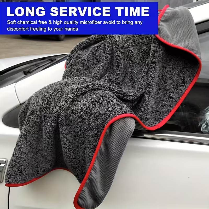 Car Detailing Wash Towel Highly Absorbent And Streak-free