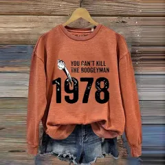 Personalised Women's Sweater Pumpkin Bow Printed Round Neck - Rnst2482903-3Xl - View 1