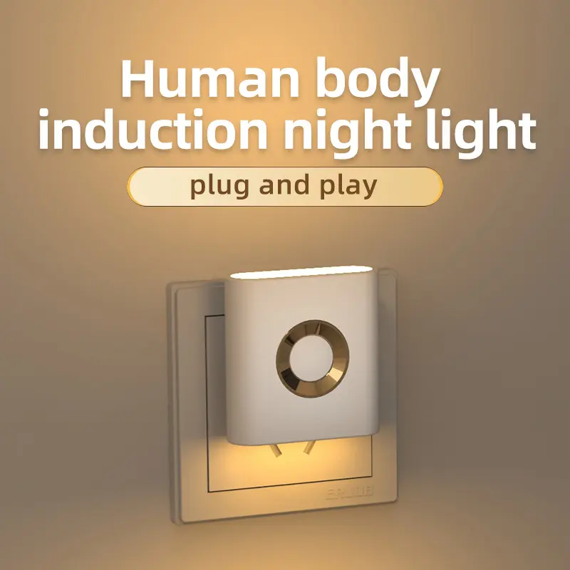 Human Body Small Night Corridor Bedroom Plug-in