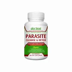 Intestinal Cleansing Capsules Are Easily Replenished Daily - 60 Capsules - View 1