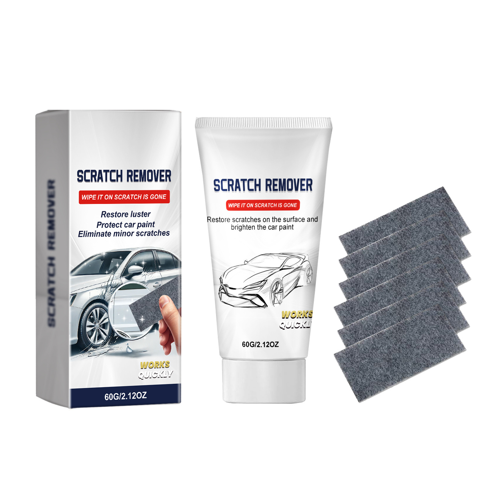 Car Scratch Removal Kit 6