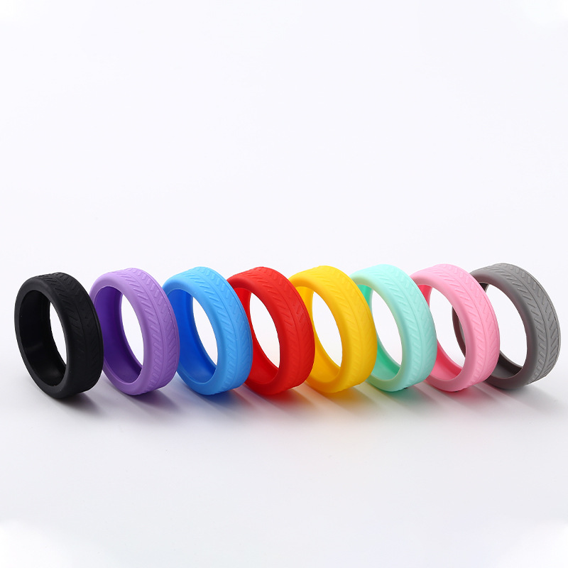 Protège-roues de valise en silicone — Lot de 4 coques de roue 6