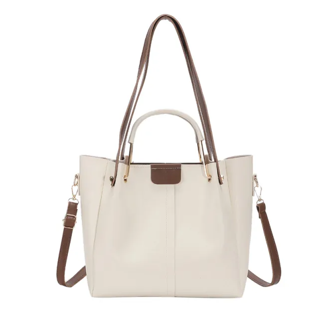 Trendy Special interest Design Shoulder Messenger Retro Handbag For Women White - Shop at LoveMi