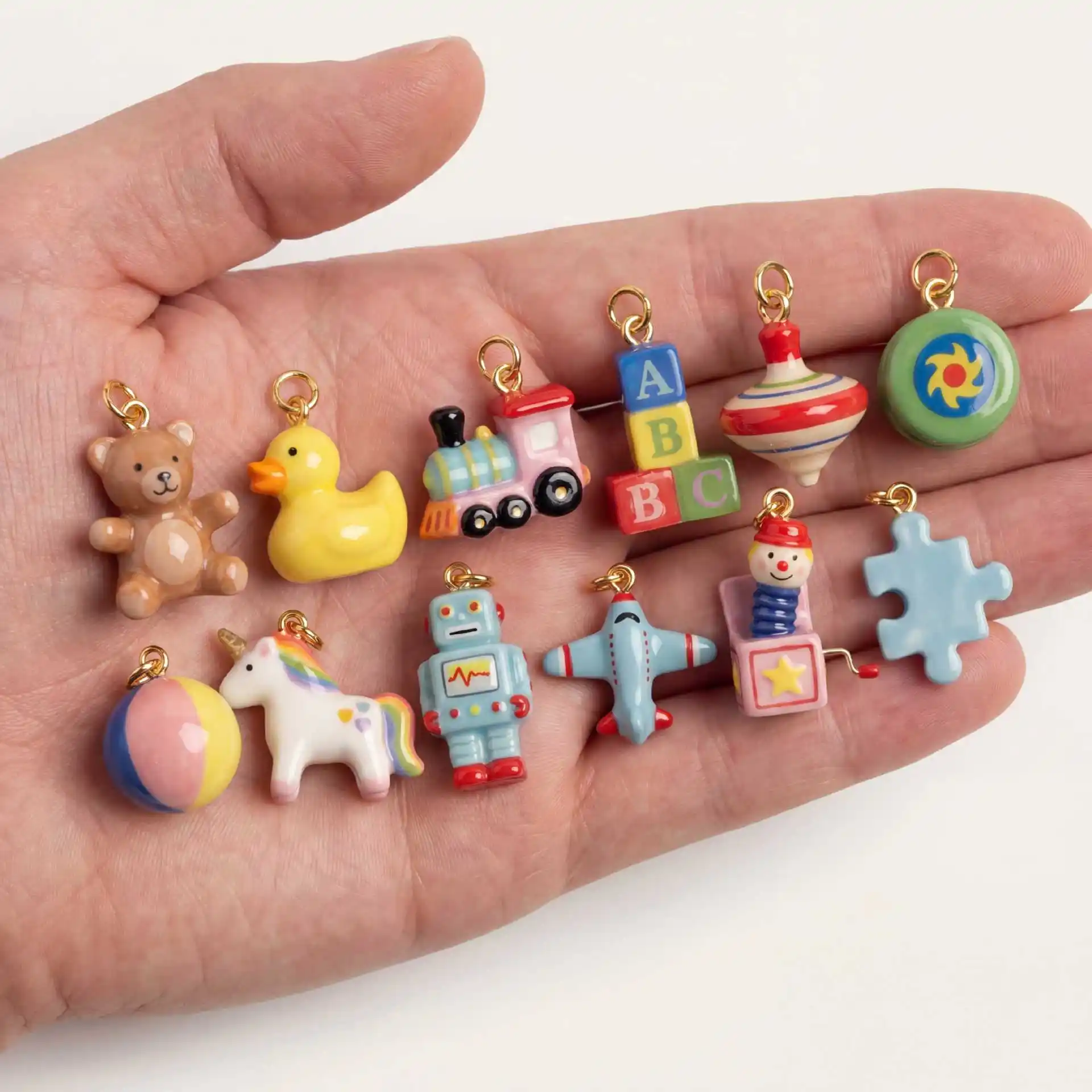 Cute Little Bear And Duck Building Block
