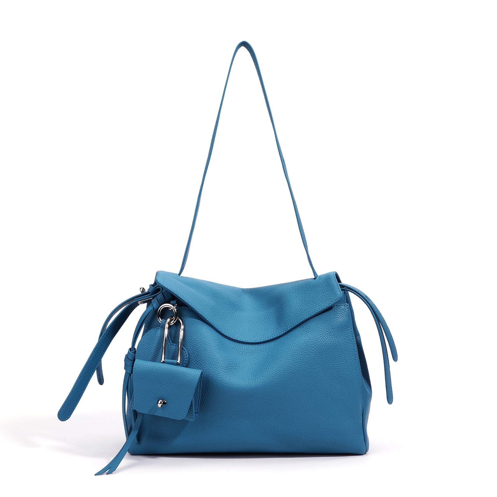 Full-Grain Leather Envelope Crossbody Bag, picture 4 of 6