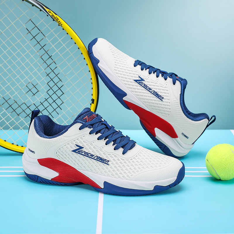Red Clayhard Court Mens Badminton Shoes Table Tennis Shoes