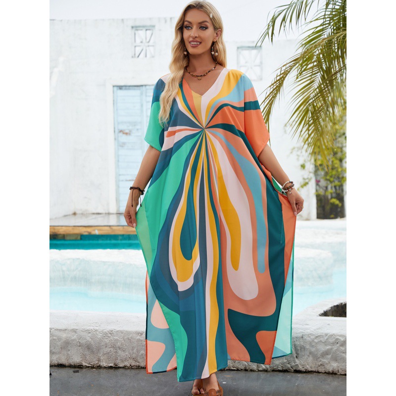 Beach Vacation Loose Bikini Sun Protective Blouse