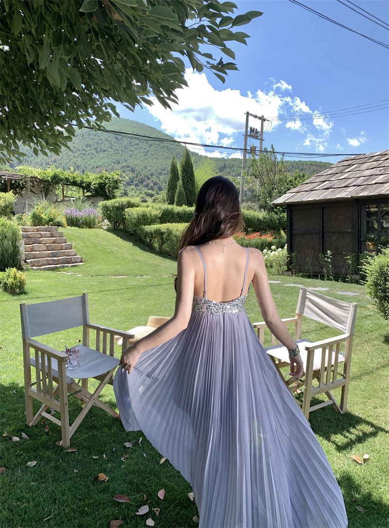 Affordable Luxury Haute Couture Beaded And Sequined Strap Dress For Women 592e25a6 Bc78 4fbd B2a2 57f7169efba7