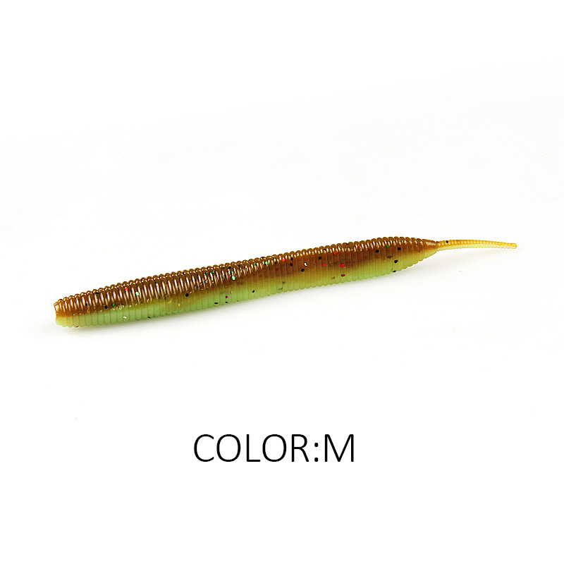 Lure Noodle Worm Soft Bait Lead-free Mealworm