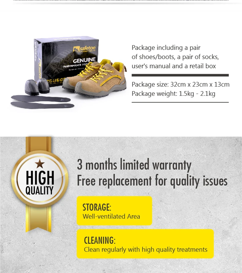 Title 6, Safety shoes for ultimate protection and comfor...