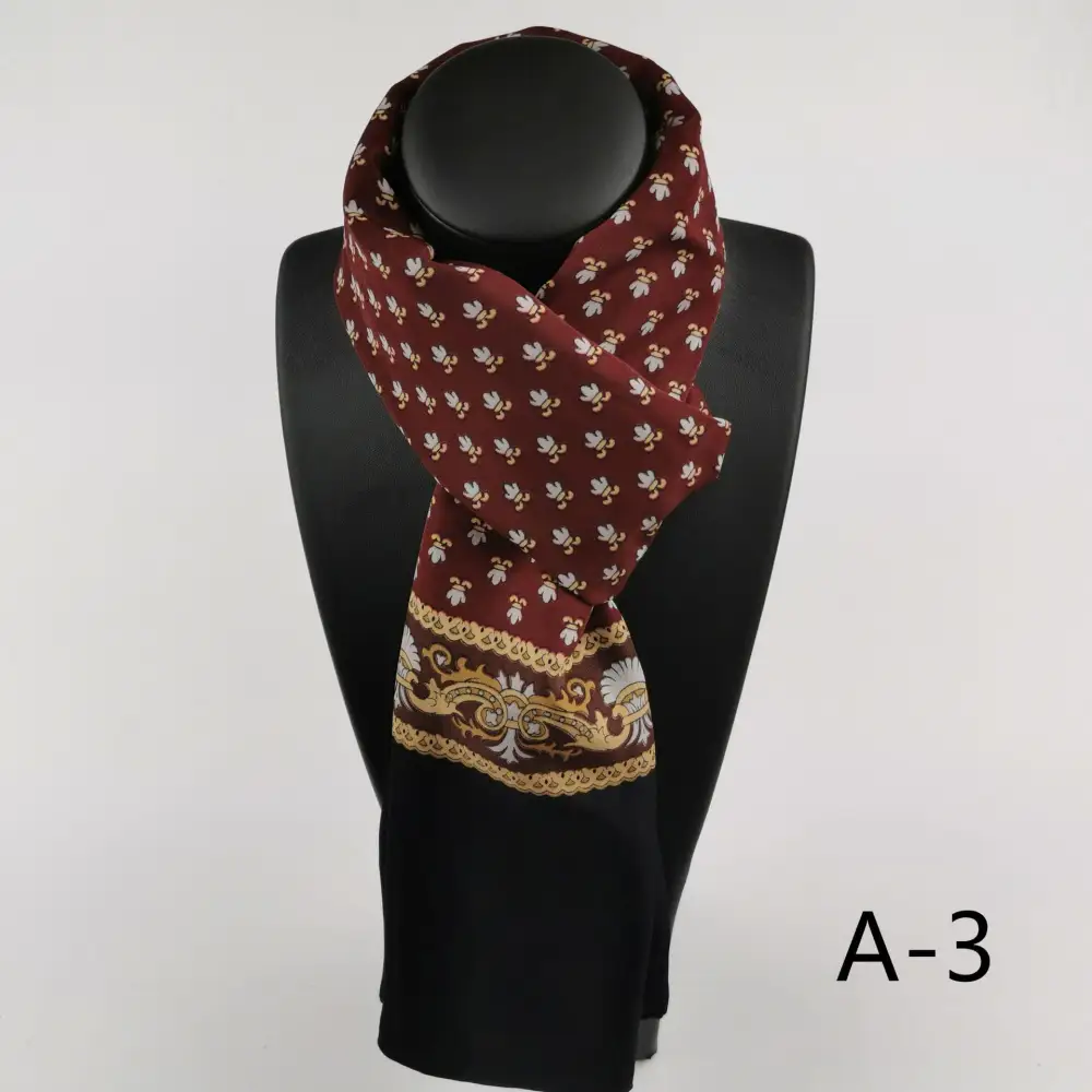 Men's Double Layer Washed with Cashmere Scarf Warm