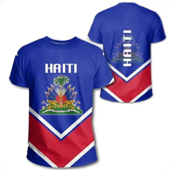 3D Sea Map Pattern T-Shirt For Men And Women