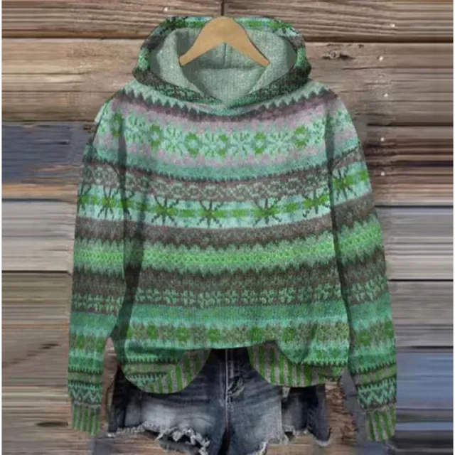 Printed Hoodie Hoodie Coat Style22 S - Shop at LoveMi