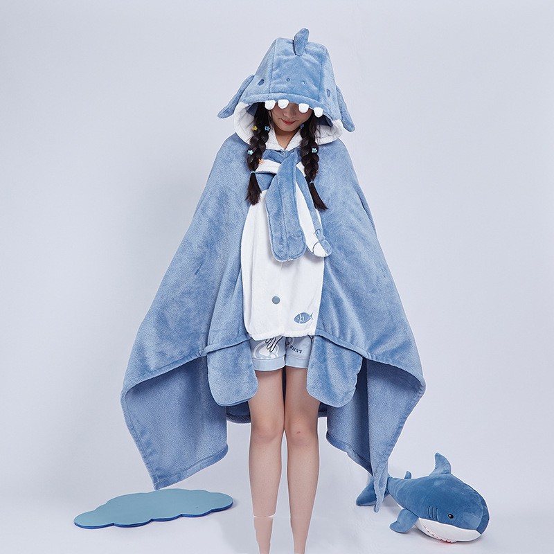 Shark Blanket Cloak