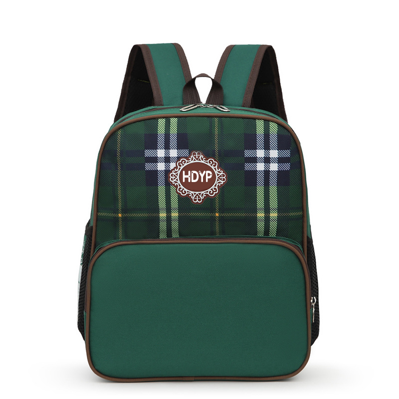 Plaid Green Height 34cm