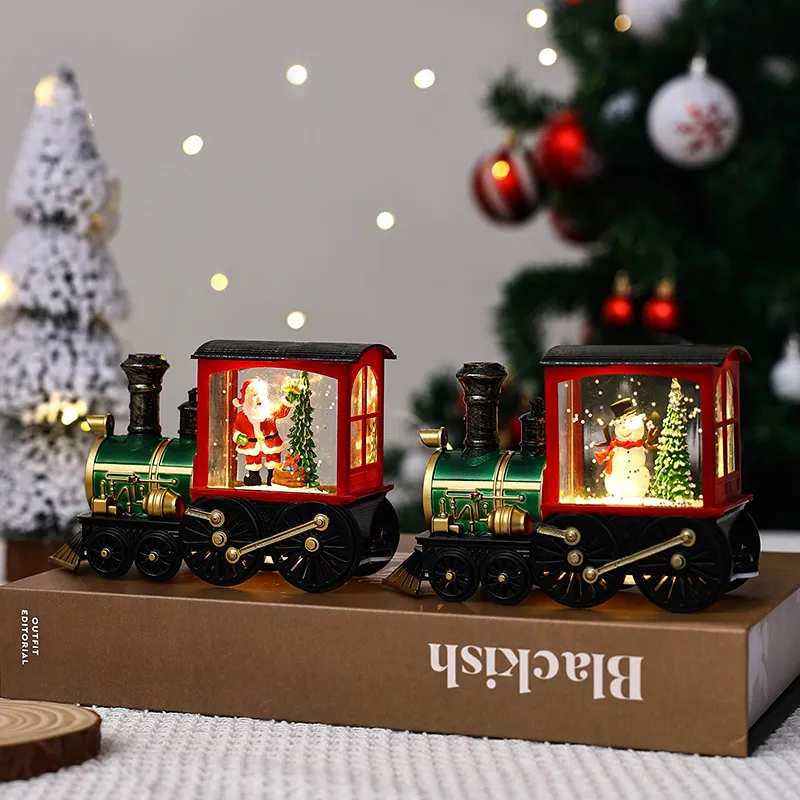 Christmas Gift Train Decoration Small Night Lamp – image 2