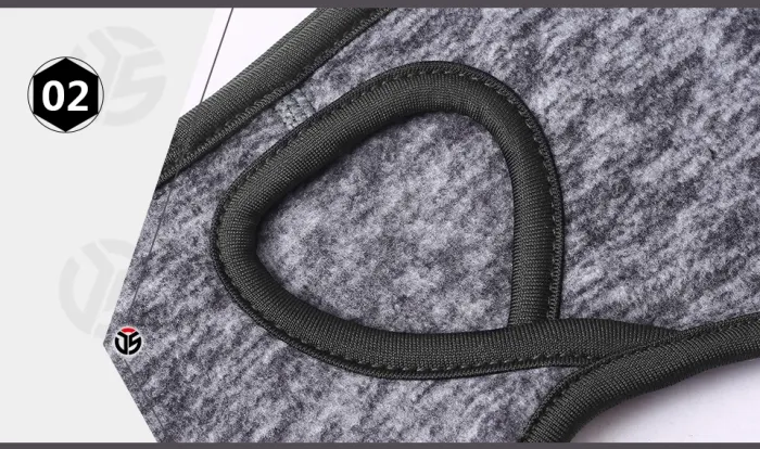 Ponytail Ear Warmer Headband, Fleece Winter Ear Muff Band for Running and Skiing - detail photo 9