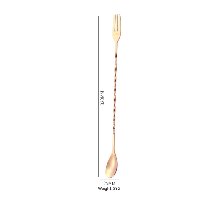 410 Rose Gold Large Spoon