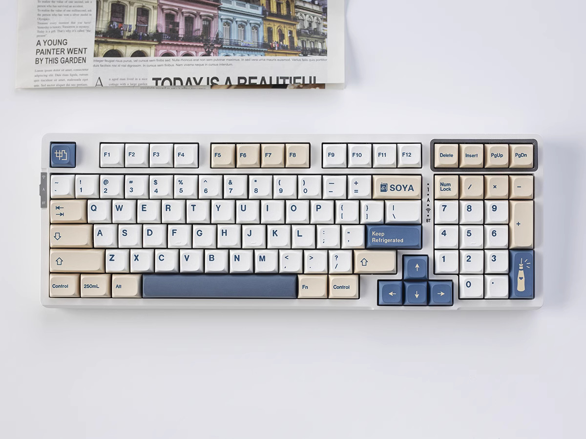 Title 1, Height Soymilk English 134 Keys PBT Sublimation...