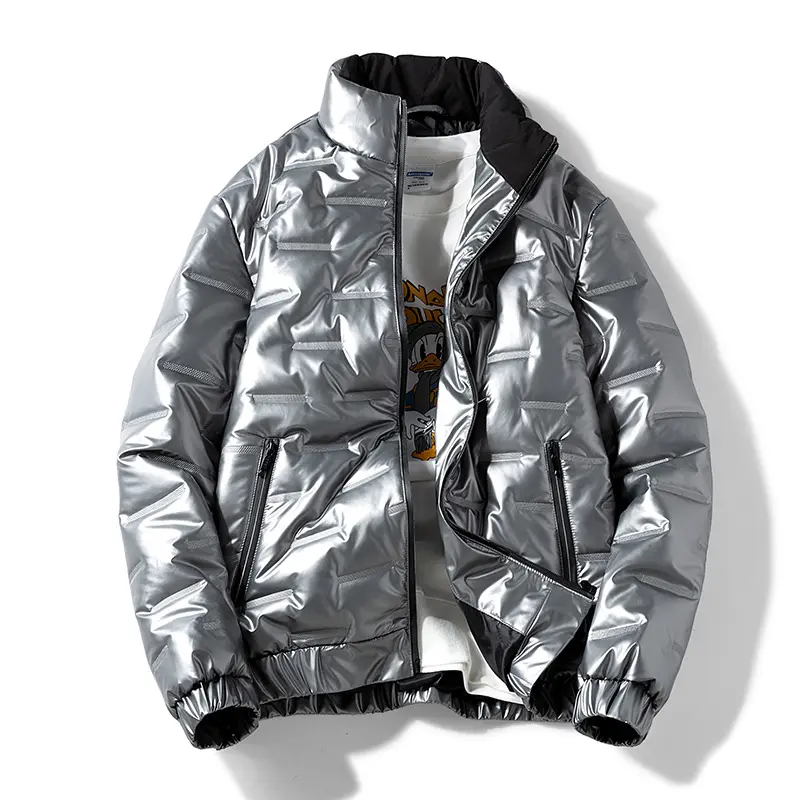 Plus-size Warm Winter Wear Shiny Thick Cotton