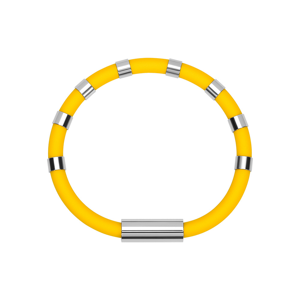 Anion Bracelet Body Wireless Anti static Static Eliminator Yellow Woman'S 18.5Cm - Shop at LoveMi