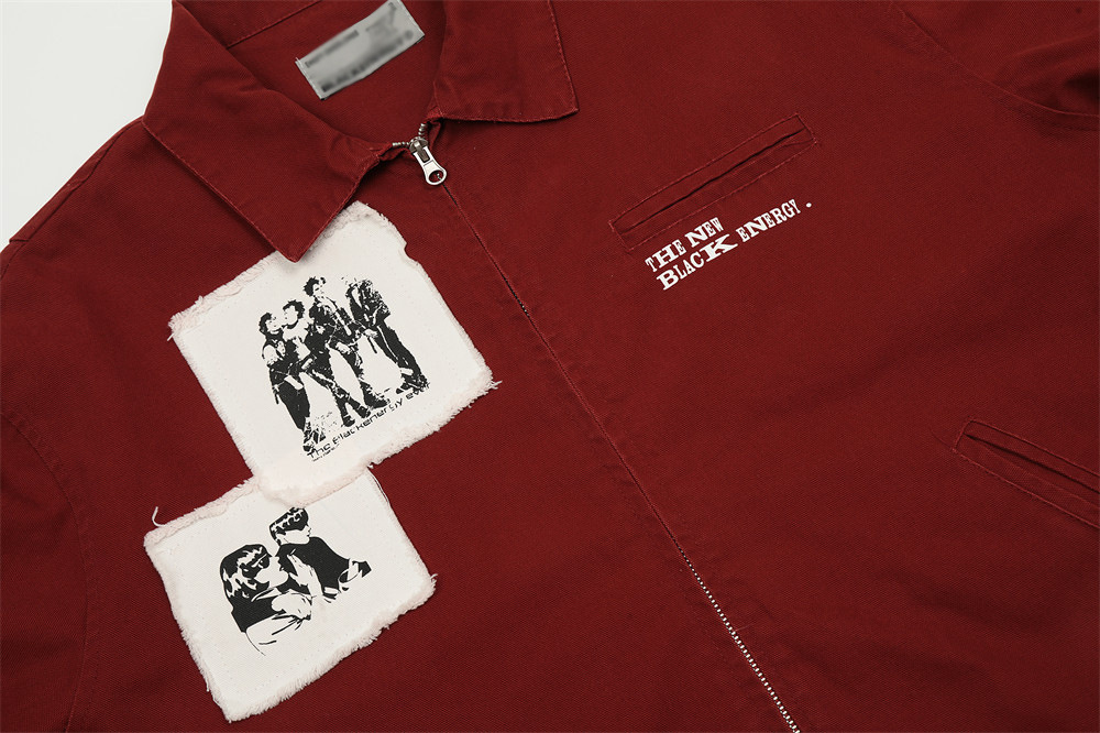 Fashion Retro Men's Canvas Denim Coat