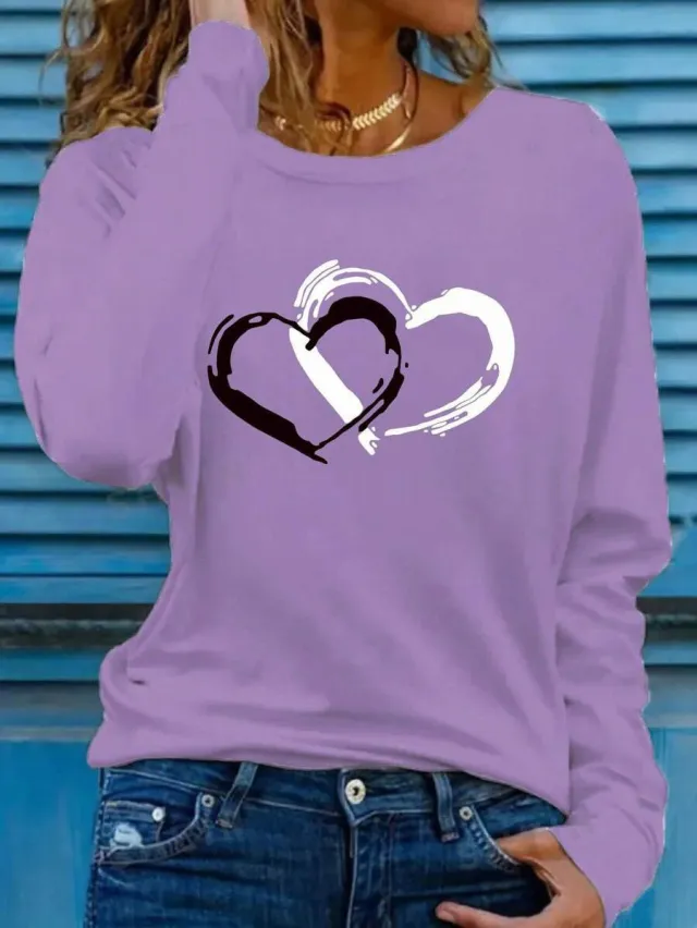 Season Popular Velvet Padded Long Sleeve Purple - Shop at LoveMi