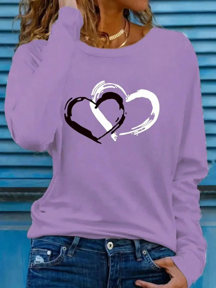Season Popular Velvet Padded Long Sleeve - Purple