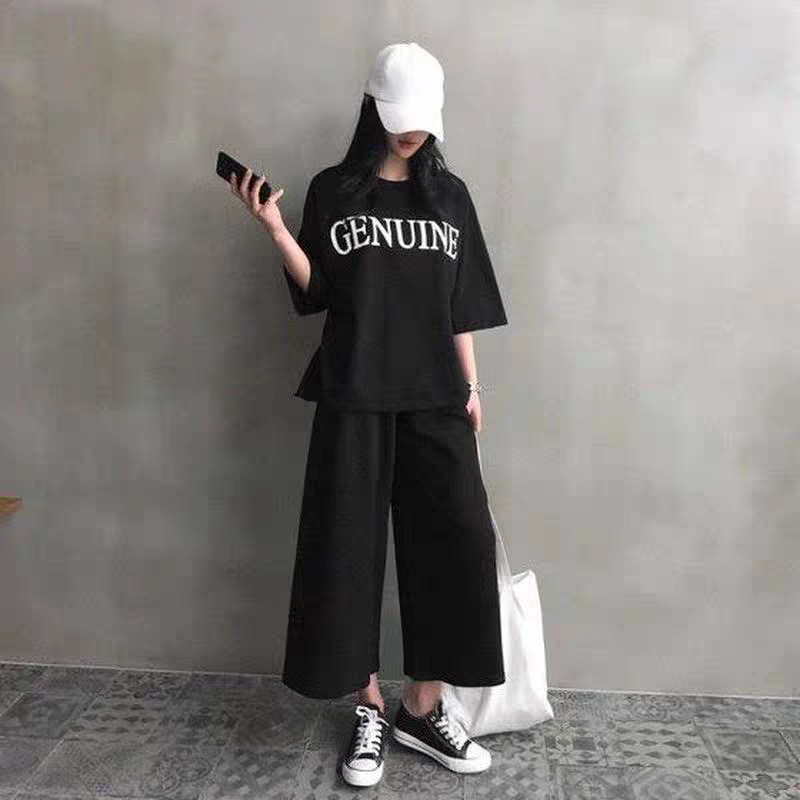 Fashionable Casual Loose-fit Plus-size Womens Set 5