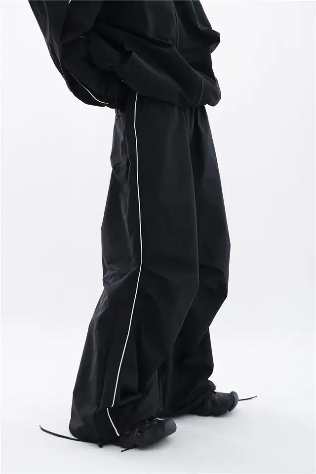 Women's Sports Shell Jacket Cardigan Coat Wide Leg Pants