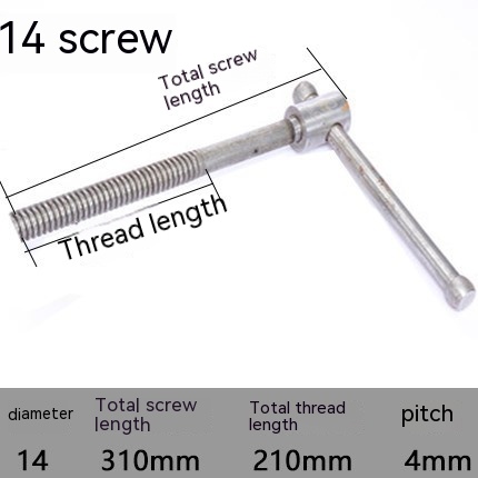 Screw Rod 14 X4mm