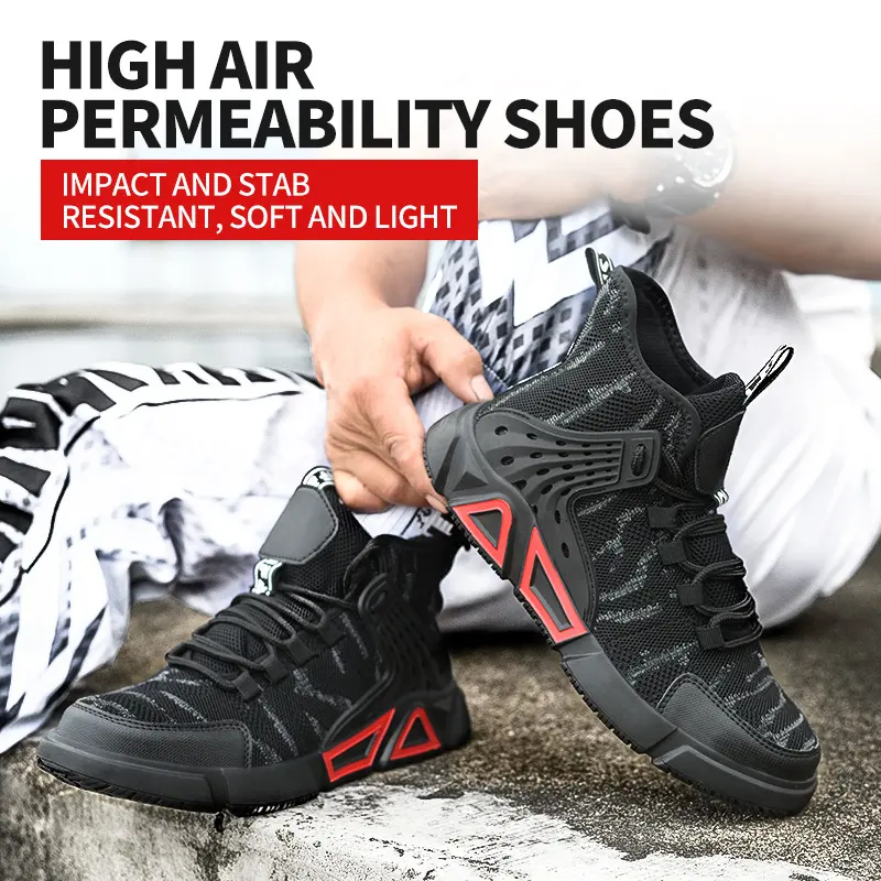 Stylish and Lightweight Safety Protection Anti-smashing and Anti-penetration Non-slip