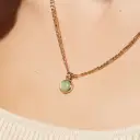 Simple And Natural Green Aventurine Necklace For Women view 2