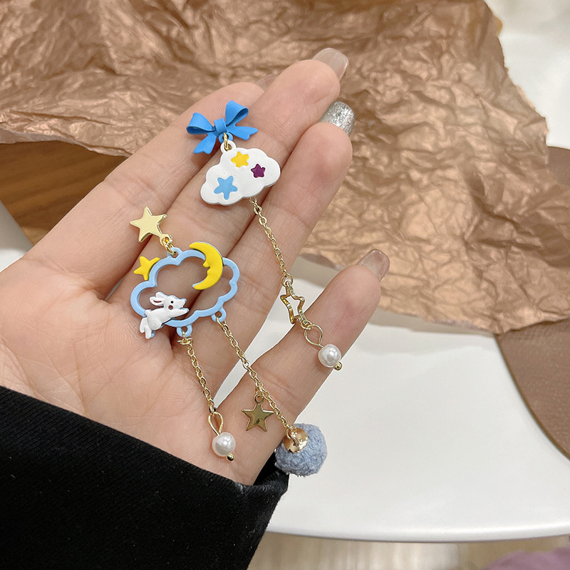Women's Fashion Bunny Bow Earrings