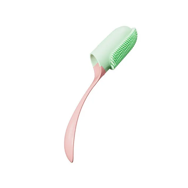 Pet Dental Calculus Oral Cleaning Tartar Tooth Stain Tooth Cleaner Handle Toothbrush Pink - Shop at LoveMi