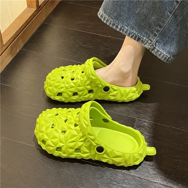 Outdoor Wear Internet Hot Medical Hole Shoes All matching Sandals Green - Shop at LoveMi